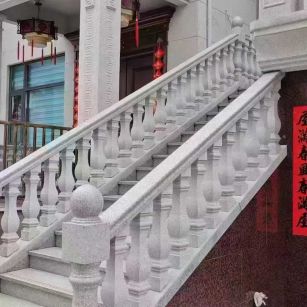 威海 天然石材 阳台庭院护栏、栏杆