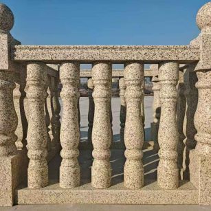 威海 黄金麻栏杆（扶手，花瓶柱，将军柱）