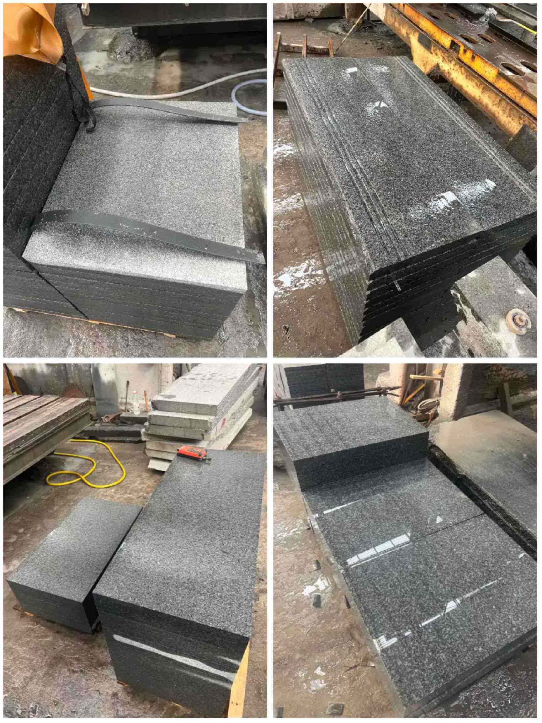 威海 芝麻黑地铺石材