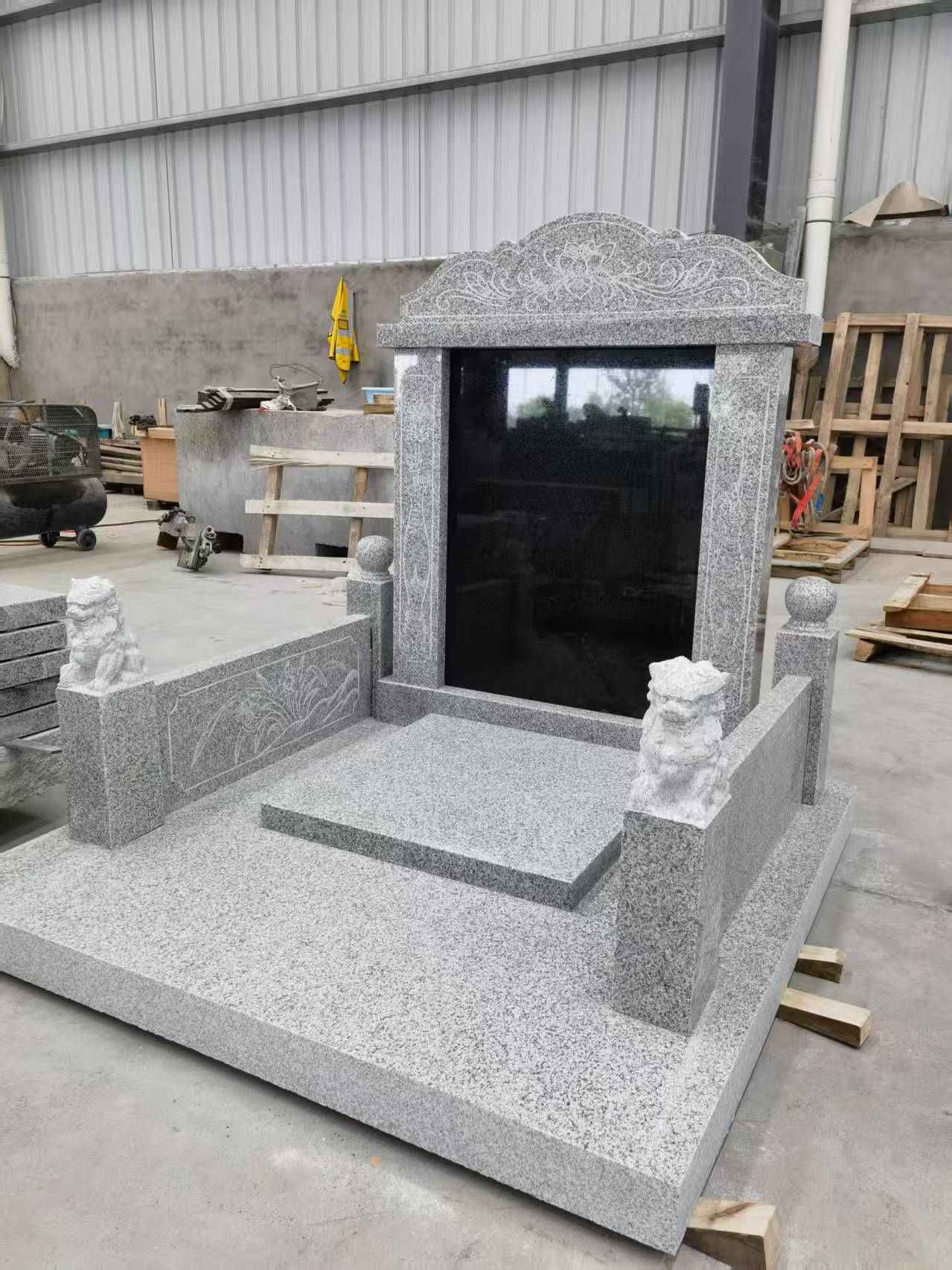 威海 芝麻白公墓、套墓