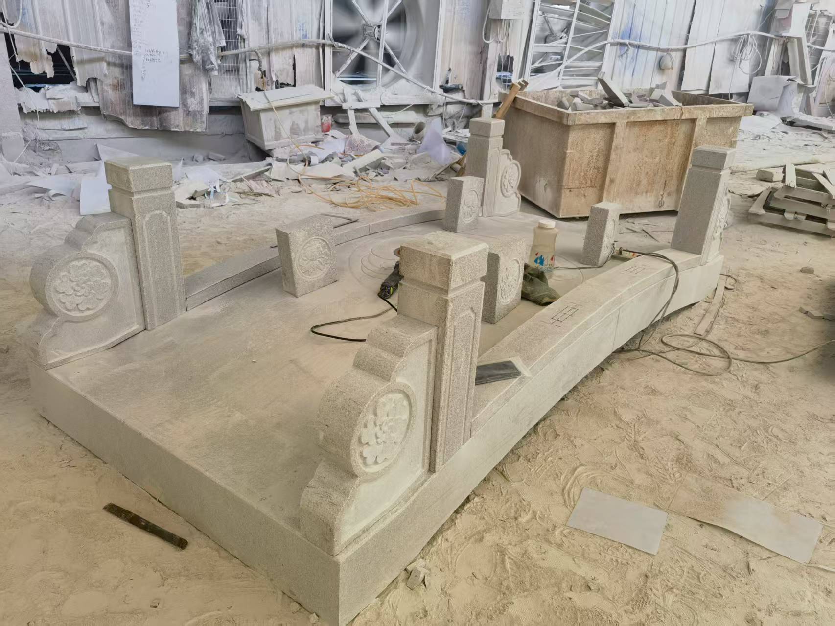 威海 芝麻灰火烧面石桥-拼装