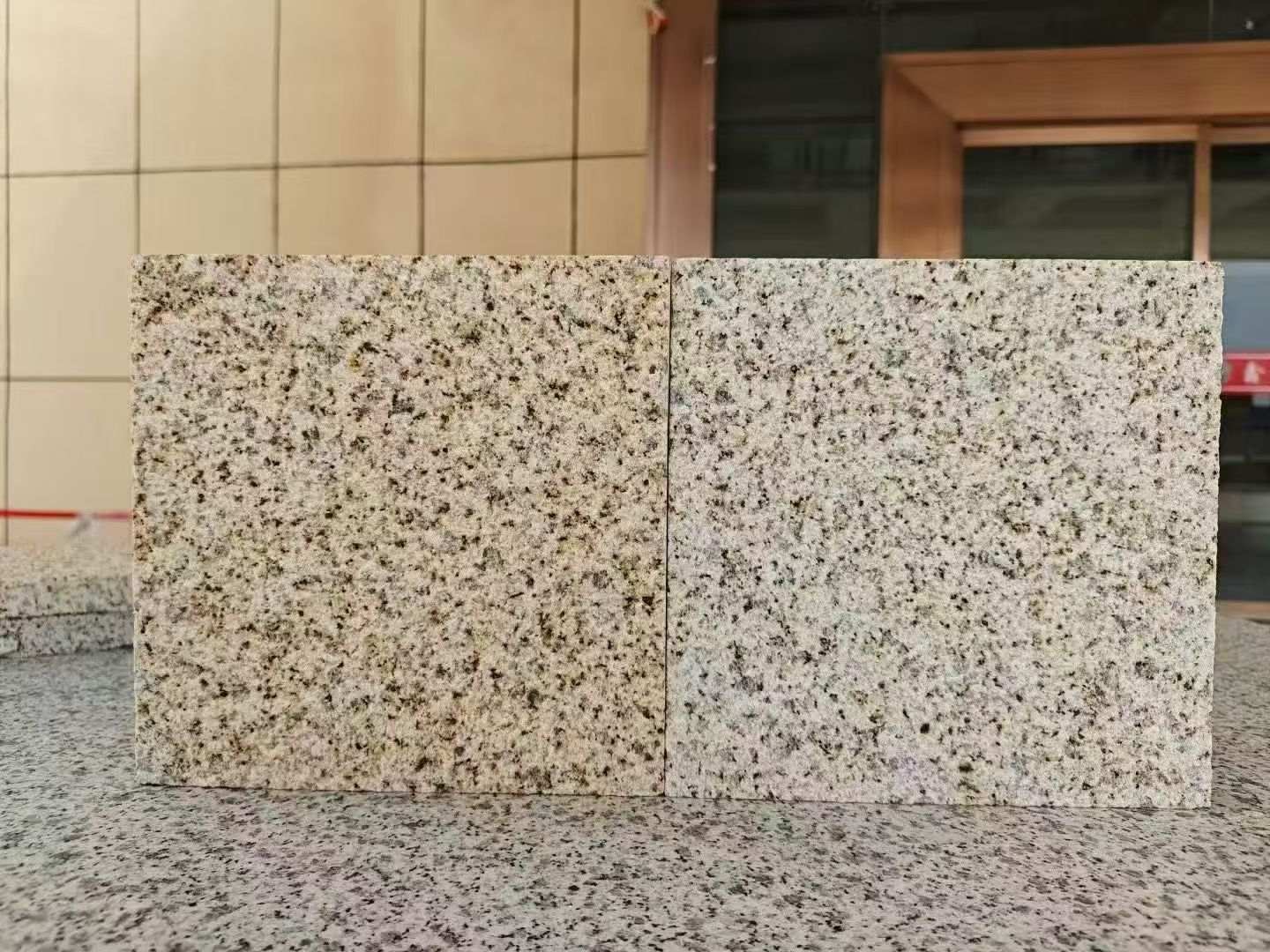 威海 黄金麻荔枝面，中黄与浅黄