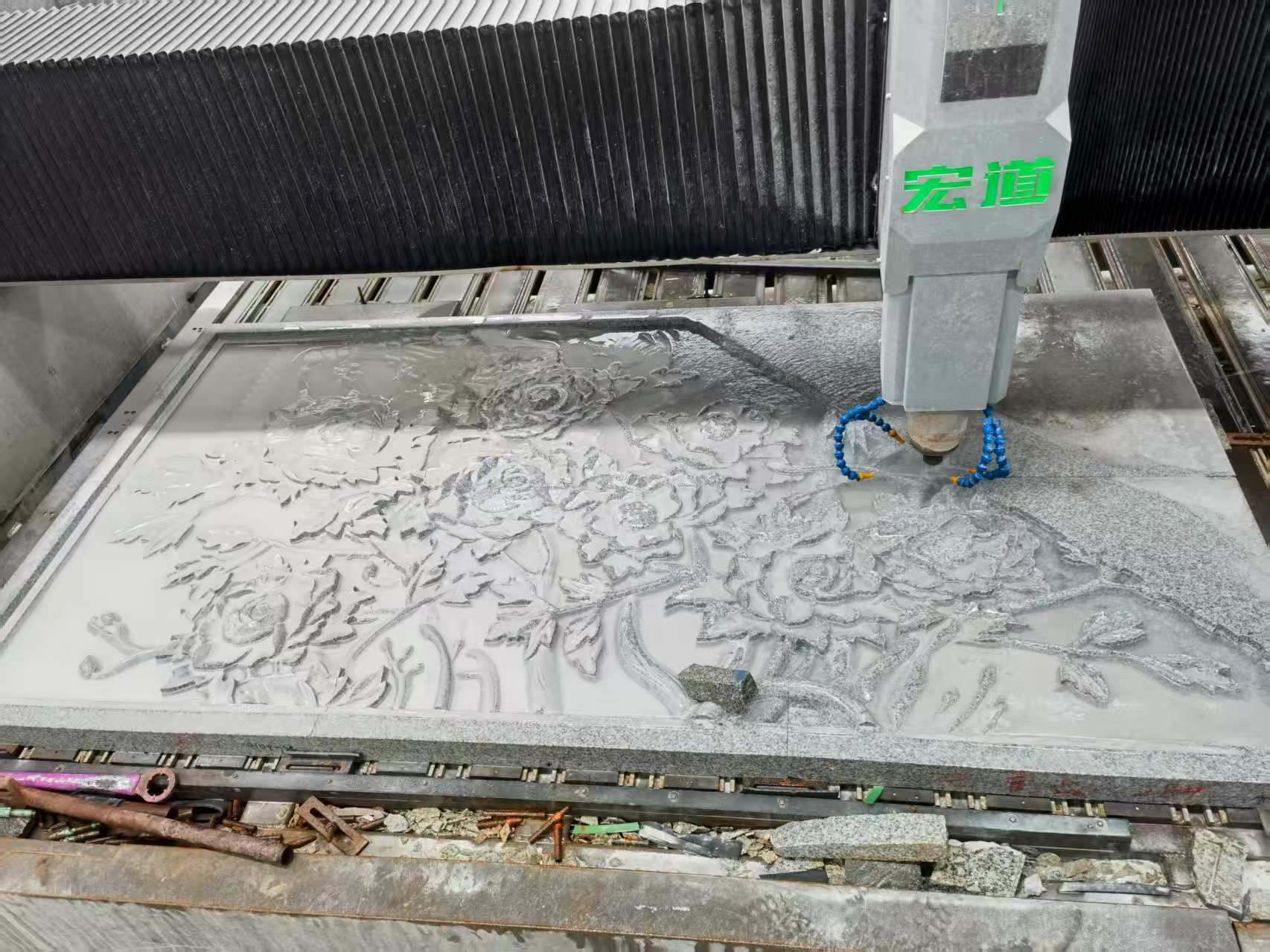 威海 别墅墙面石材雕刻