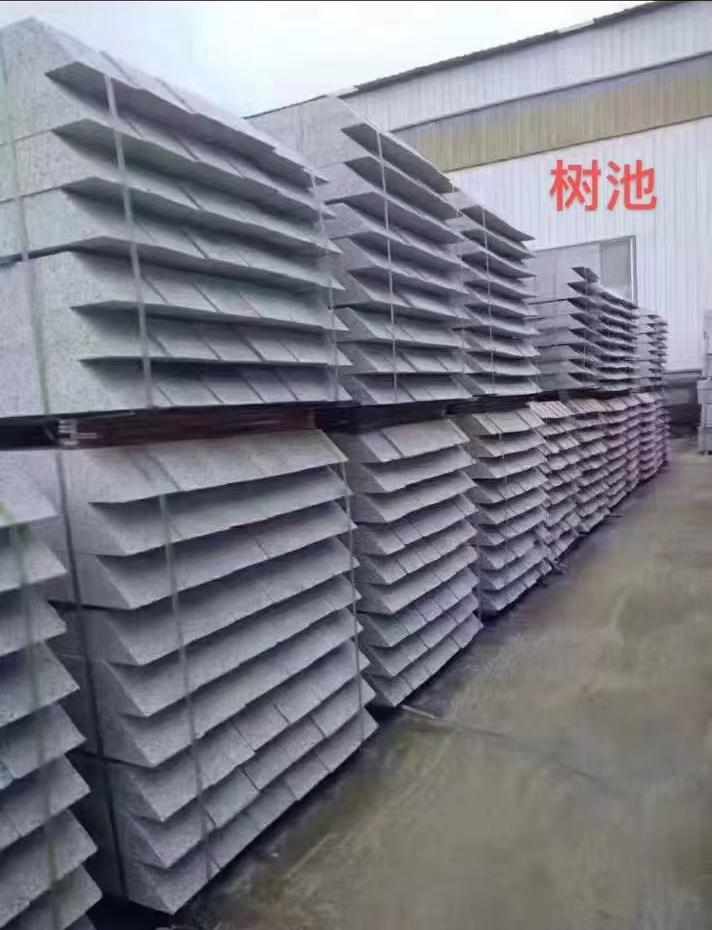 威海 芝麻灰切头树池