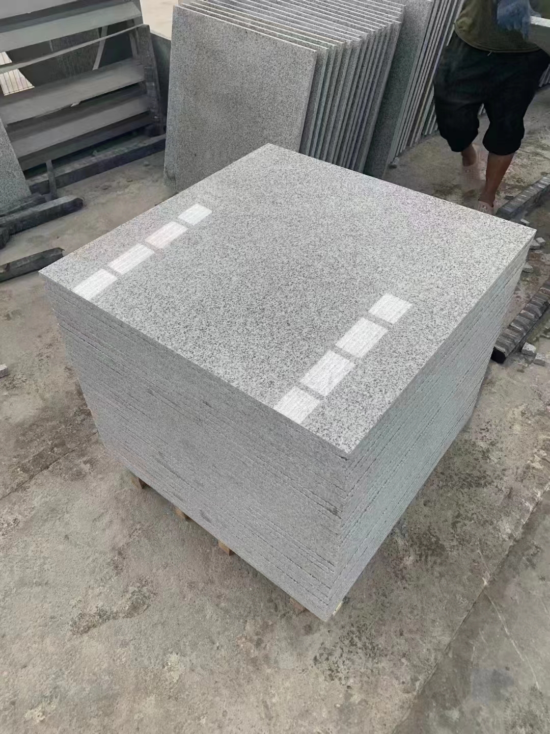 威海 芝麻白石材加工形式分类